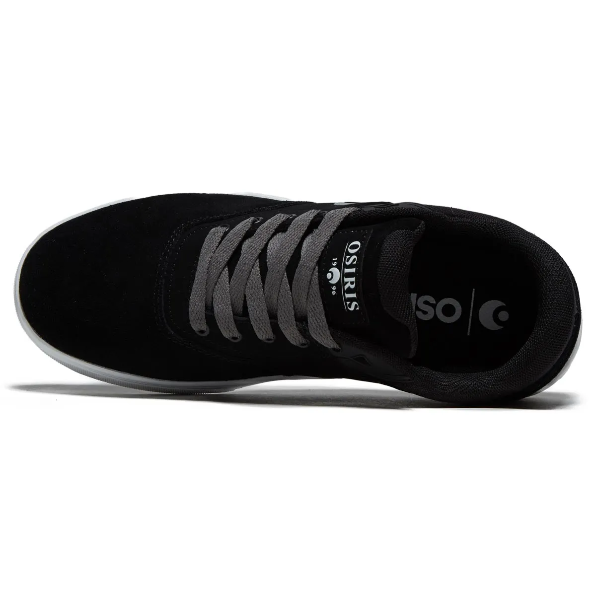 Osiris Rec Shoes - Black/White/Charcoal Street Comfort