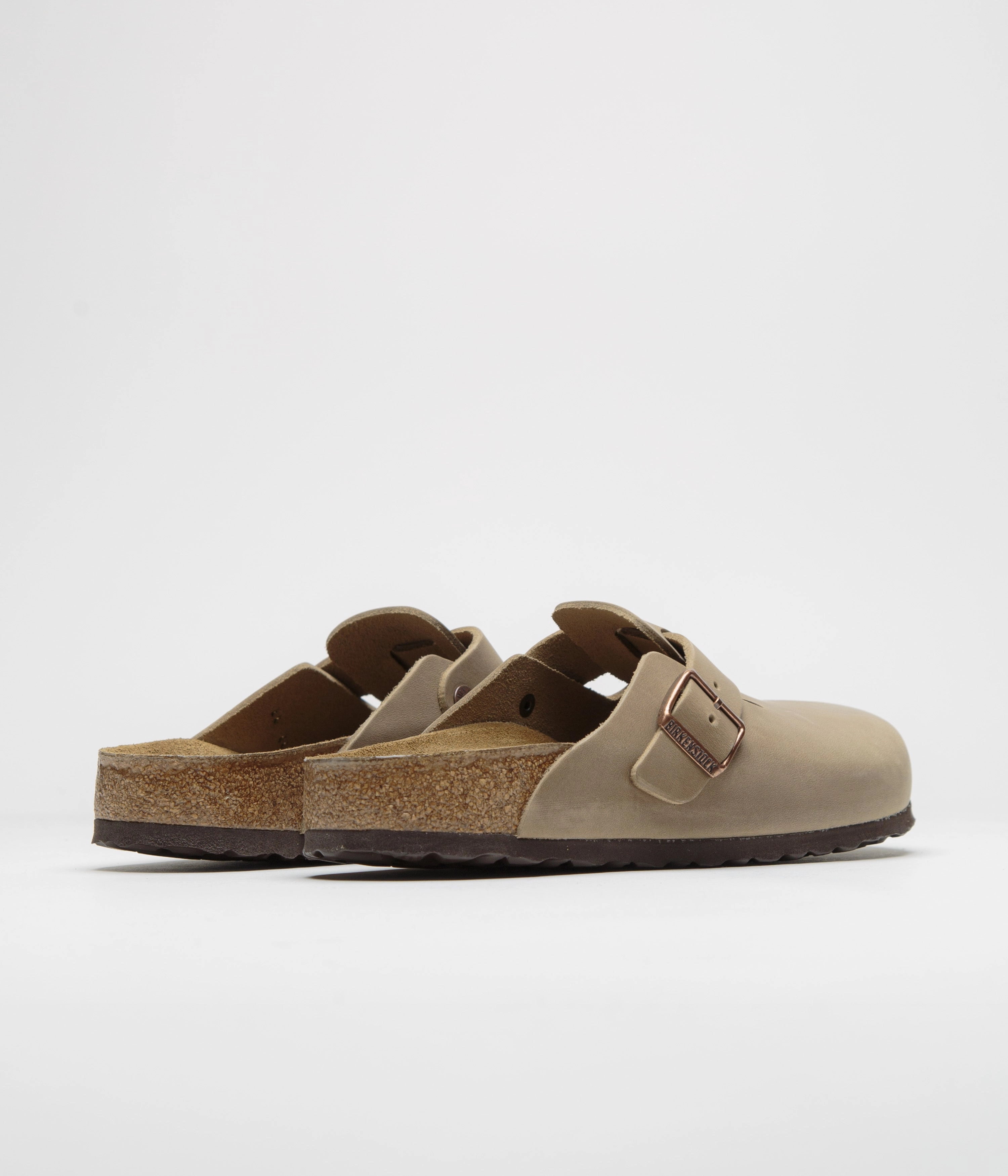 Outdoor Wear Birkenstock Boston Narrow Sandals - Tobacco Brown