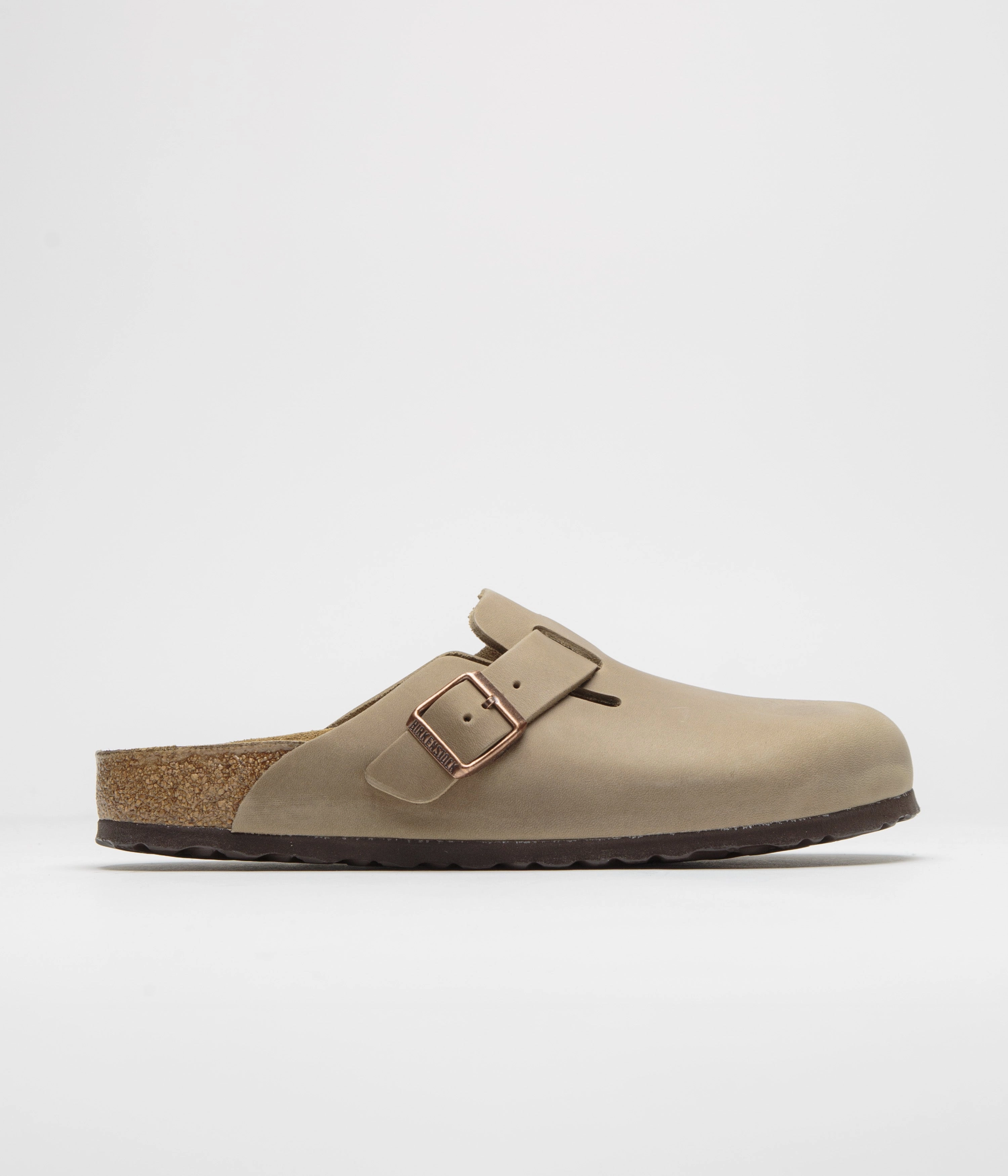 Street Adventure Sandals Breathable Slides Birkenstock Boston Narrow Sandals - Tobacco Brown