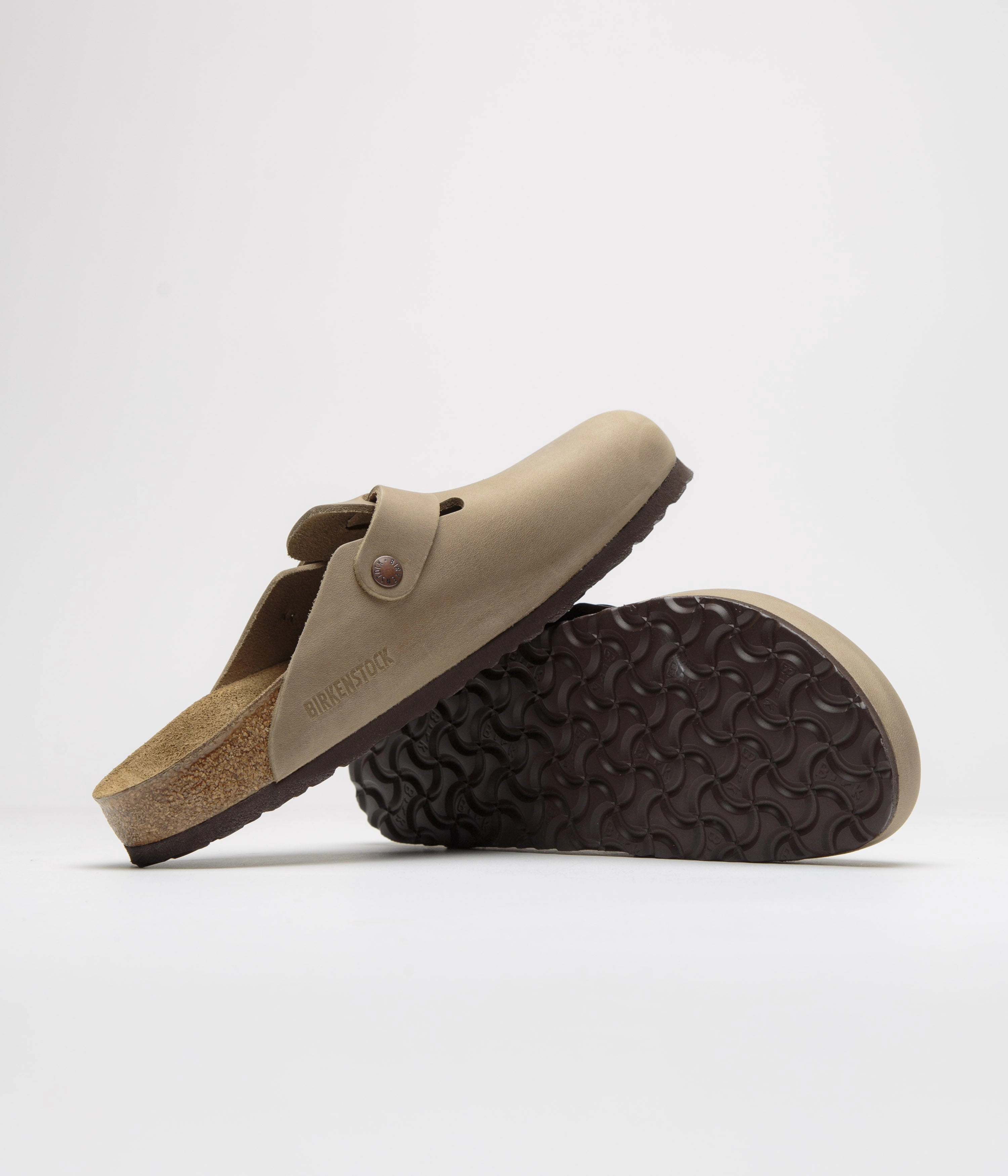 Outdoor Wear Birkenstock Boston Narrow Sandals - Tobacco Brown