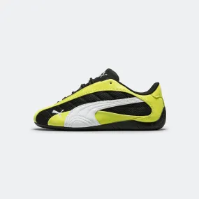Chic Flair Speedcat Plus - Lime Smash/Puma White