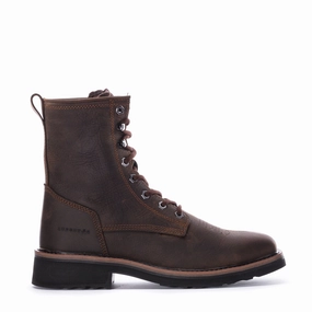 animal prints school look Tuffy Square Lace Steel Toe - Mens