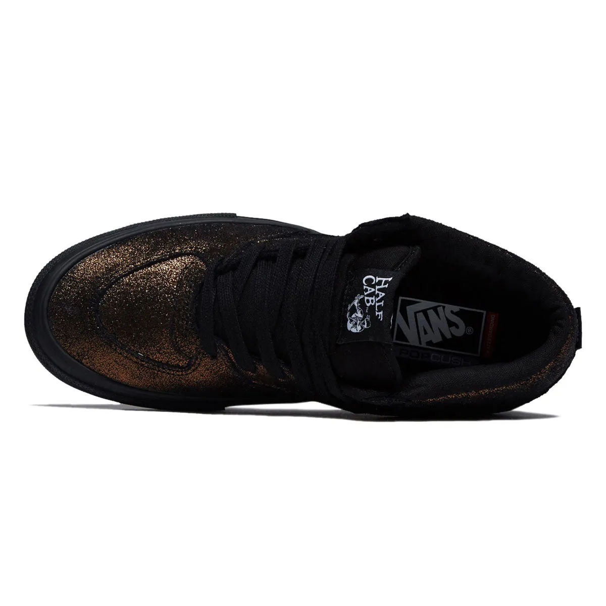 Power Grip Vans Skate Half Cab Shoes - Metallic Bronze