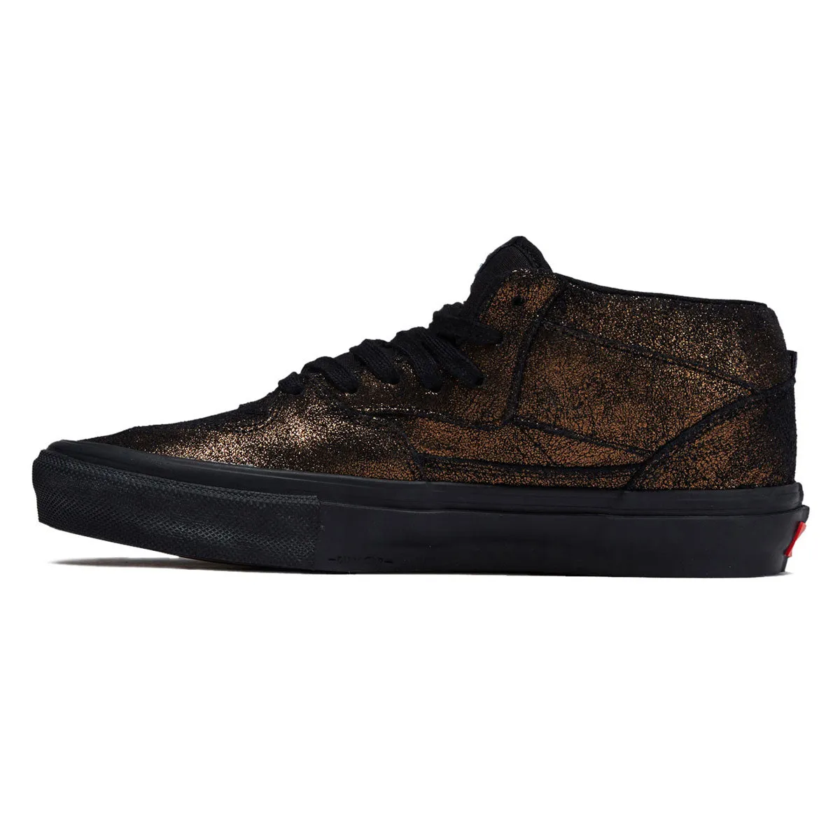 Power Grip Vans Skate Half Cab Shoes - Metallic Bronze