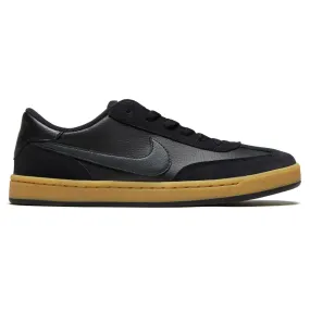 Extended Wear Nike SB FC Classic Shoes - Black/Anthracite/Vivid Orange