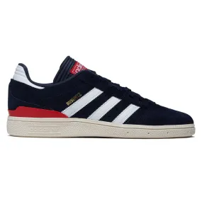 Stylish Ride easy move Adidas Busenitz Shoes - Core Navy/Ftwr White/Better Scarlet
