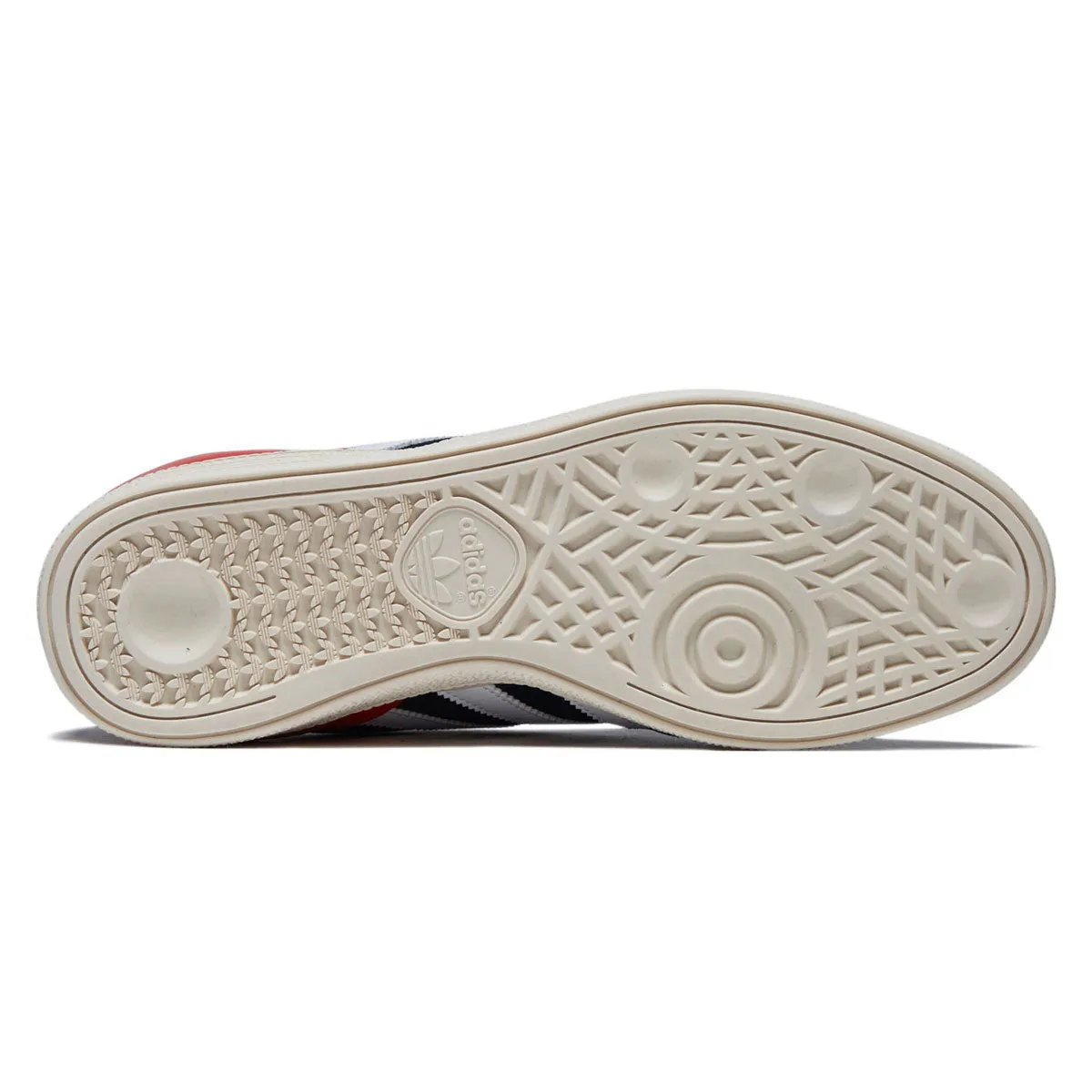 Power Step Max Adidas Busenitz Shoes - Core Navy/Ftwr White/Better Scarlet