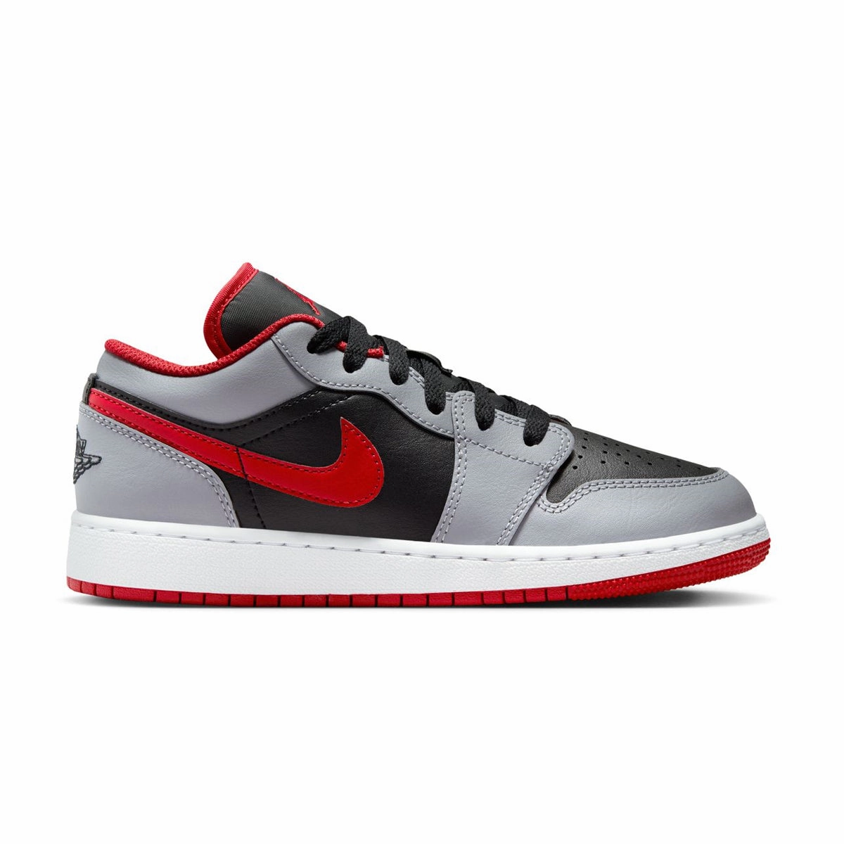 Urban Stylewear Trend-setting arch Air Jordan 1 Low 'Black Light Smoke Grey'