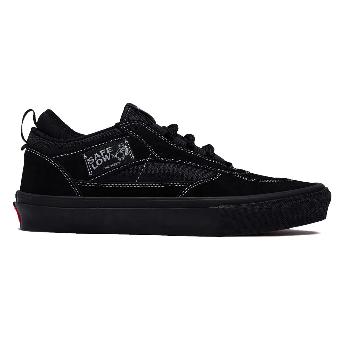 Vans Skate Safe Low Shoes - Black/Black Comfort Feel