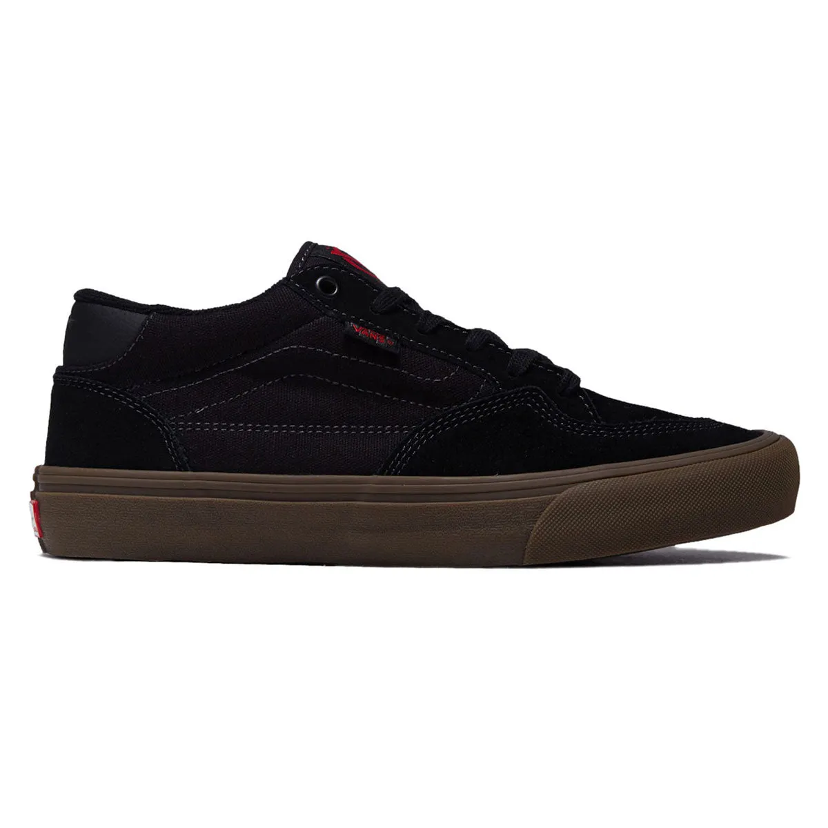 Vans Rowan Shoes - Black/Dark Gum Trend Forward Active Wear