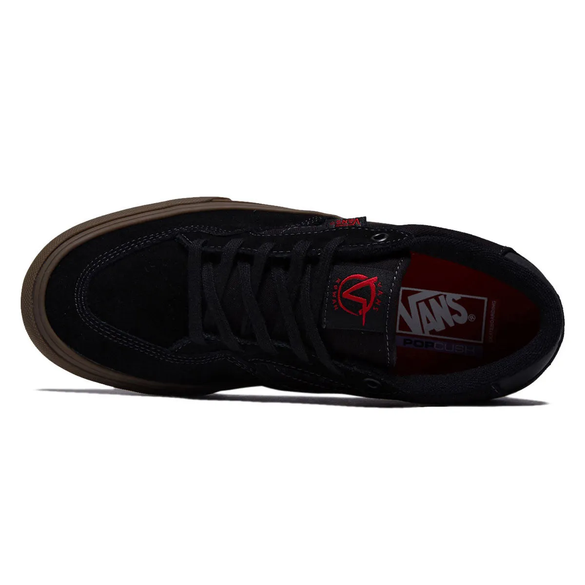 Premium Step Vans Rowan Shoes - Black/Dark Gum