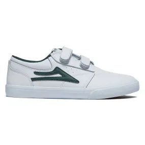 Active Vibe Lakai Youth Griffin Shoes - White/Pine Leather