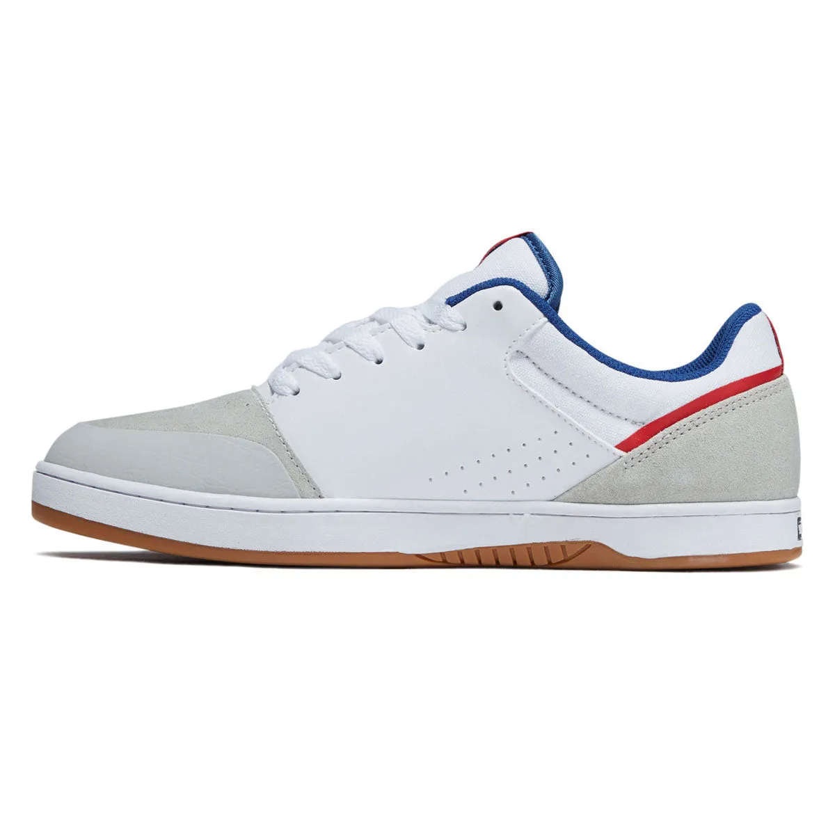 Quick Motion Pro Etnies Marana Shoes - White/Blue/Red