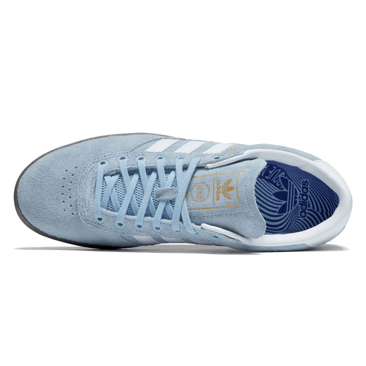 Quick Move Adidas Puig Indoor Shoes - Clear Sky/Ftwr White/Gum Five