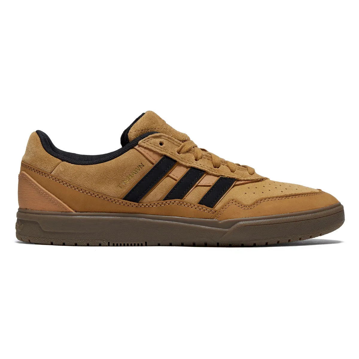 Street Flex Skate Step Ready Adidas Tyshawn II Shoes - Mesa/Black/Gum