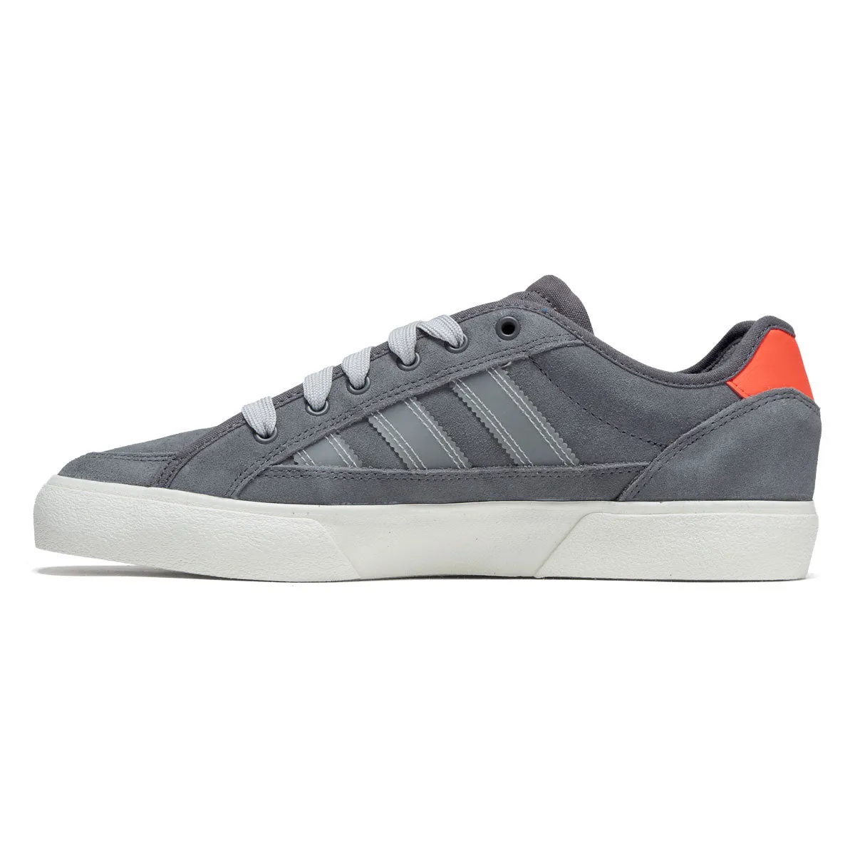 Quick Ride Adidas Court TNS Premiere Shoes - Grey/Grey/Ftwr White