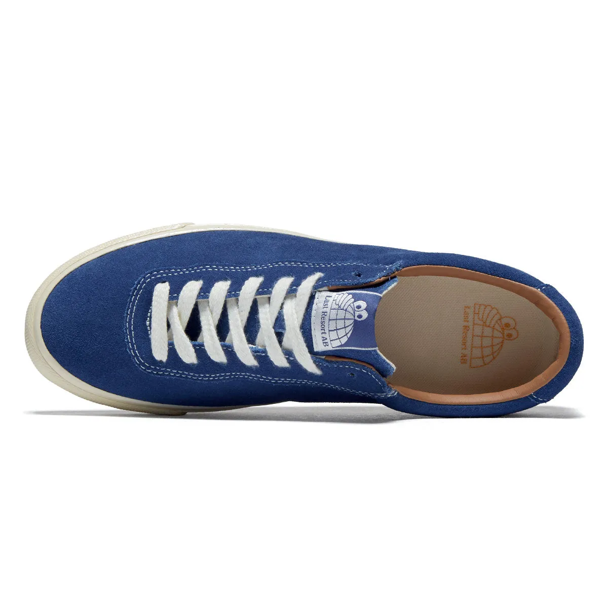 Quick Step Max Last Resort AB VM001 Suede Lo Shoes - Royal Blue/White