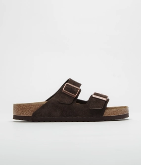 Outdoor Slippers Natural Comfort Shoes Birkenstock Arizona Sandals - Mocca