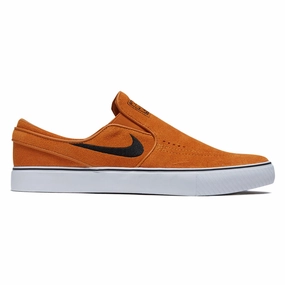 Air Comfort Quick Step Ease Nike SB Janoski  Slip Shoes - Monarch/Black/White