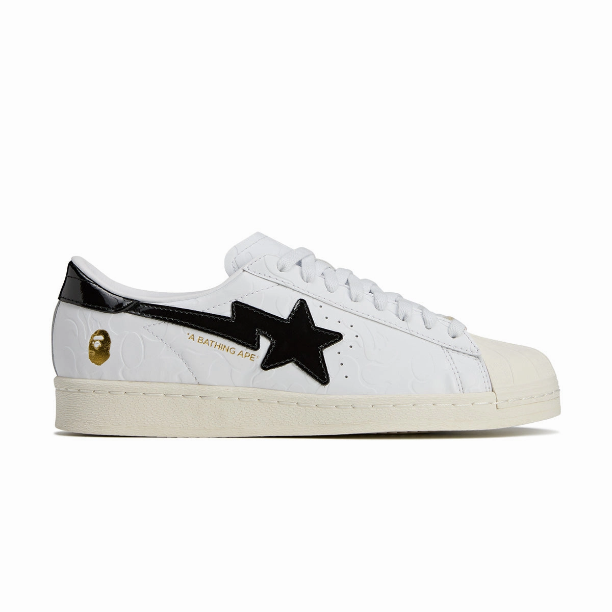   BAPE Superstar Vintage 'White Black' Mint Cool
