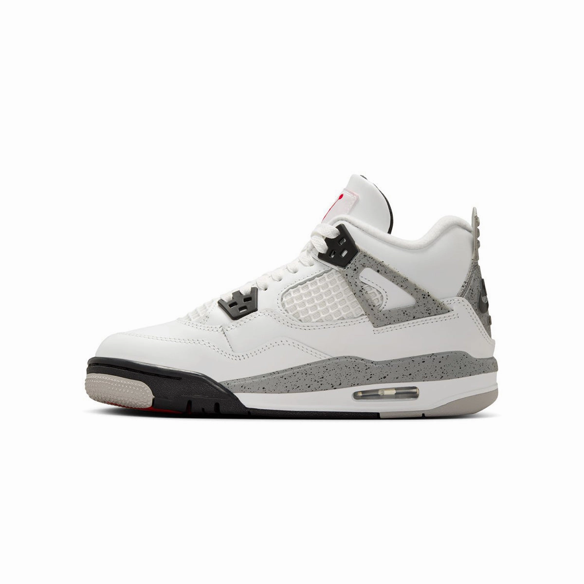 Quick Step-In Comfort Kids Air Jordan 4 Retro 'White Cement'