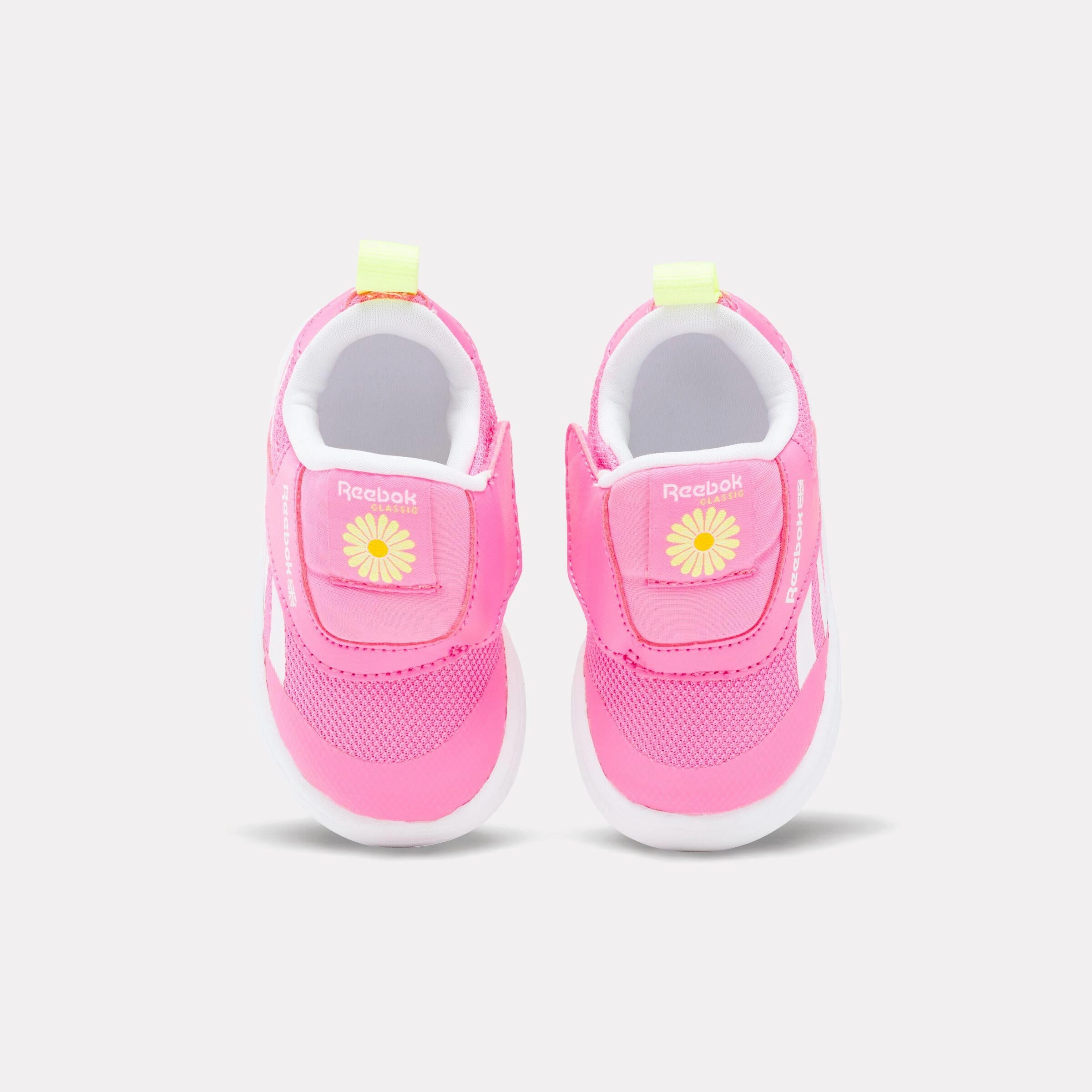 Reebok Footwear Kids Club C Revenge Slip-On Shoes - Baby & Toddler ATOMICPINK/ELECTRICYELLOW/WHIT Modern Step-On