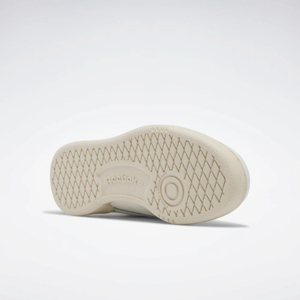 Reebok Footwear Kids Club C Shoes - Preschool CHALK/CHALK/GLEN GREEN Modern Fit