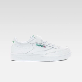 Reebok Footwear Kids Club C Shoes - Preschool WHITE/GLEN GREEN Ice Hike