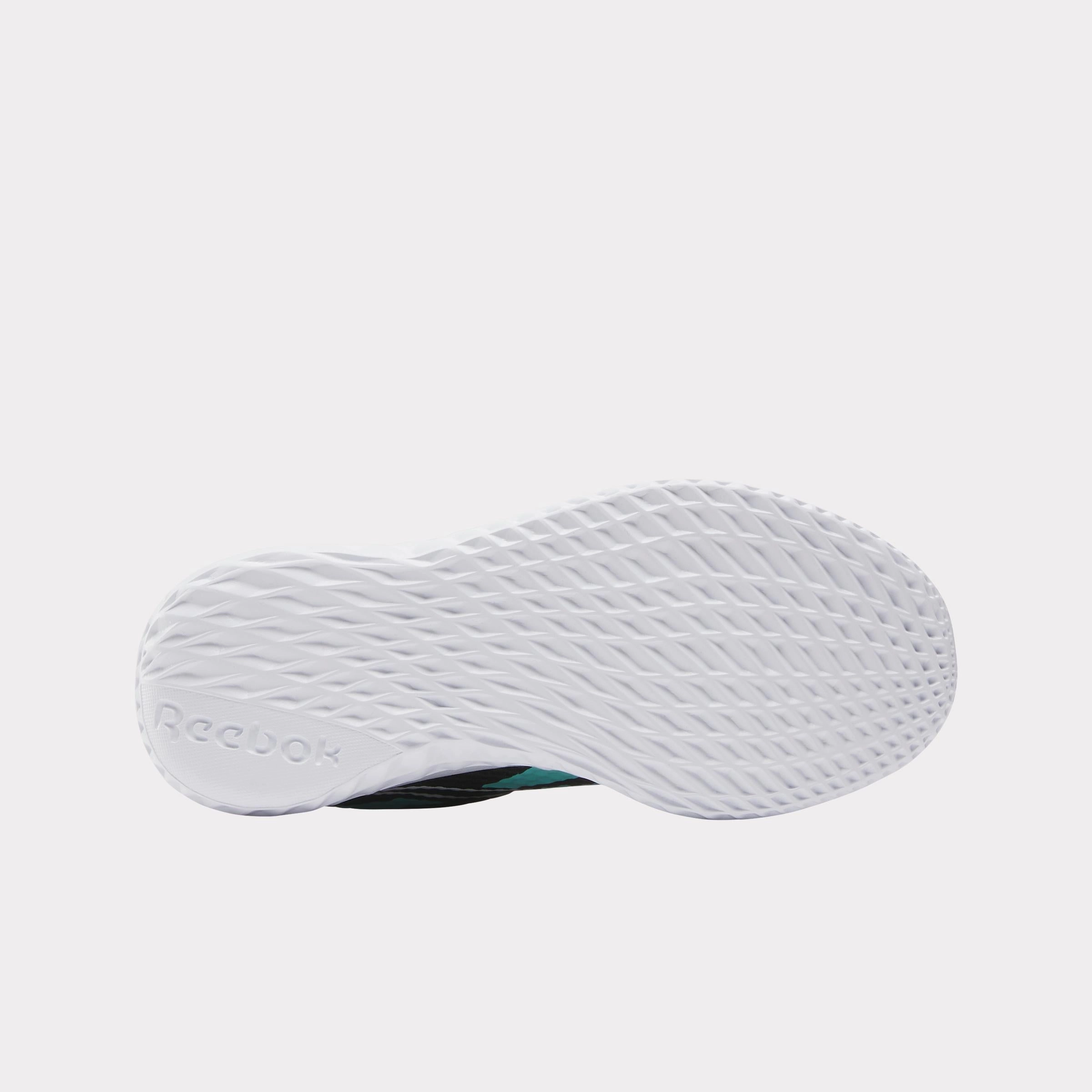 Reebok Footwear Kids Rush Runner Slip-On Shoes - Pre-School BLACK/AIAQUA/ASTROROSE Specialty