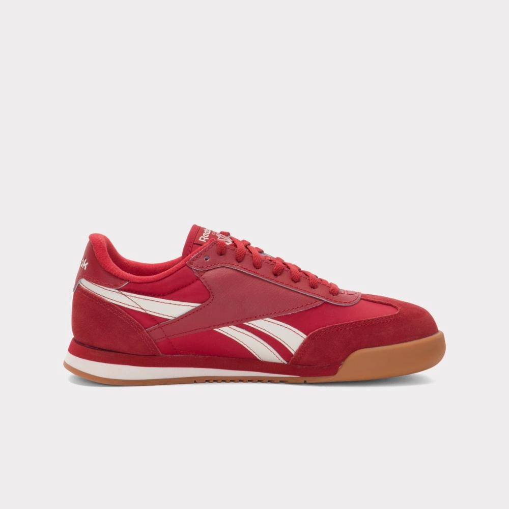 Reebok Footwear Men Campio XT Shoes RED/CHALK/GUM Soft Leatherette