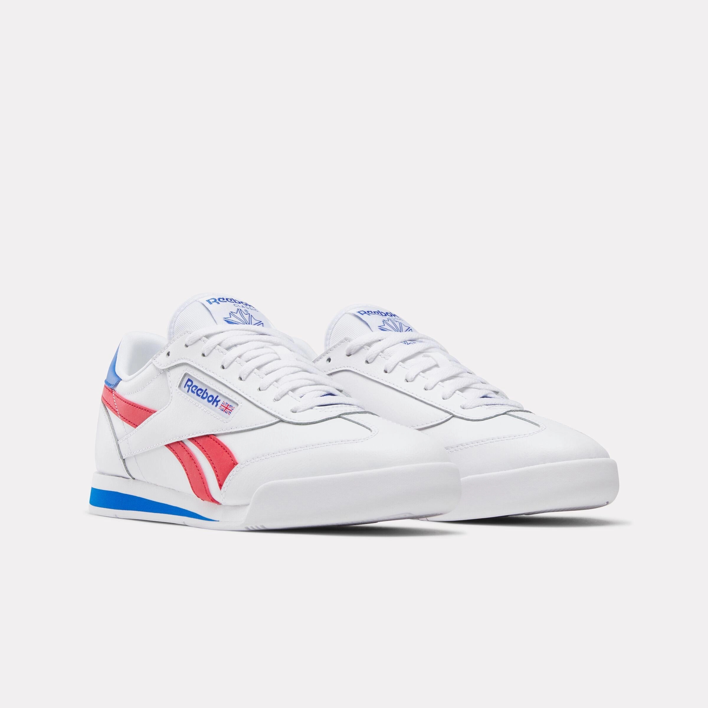 Reebok Footwear Men Campio XT Shoes WHITE/VECTORRED/OPTIMUMBLUE Urban Style Comfort