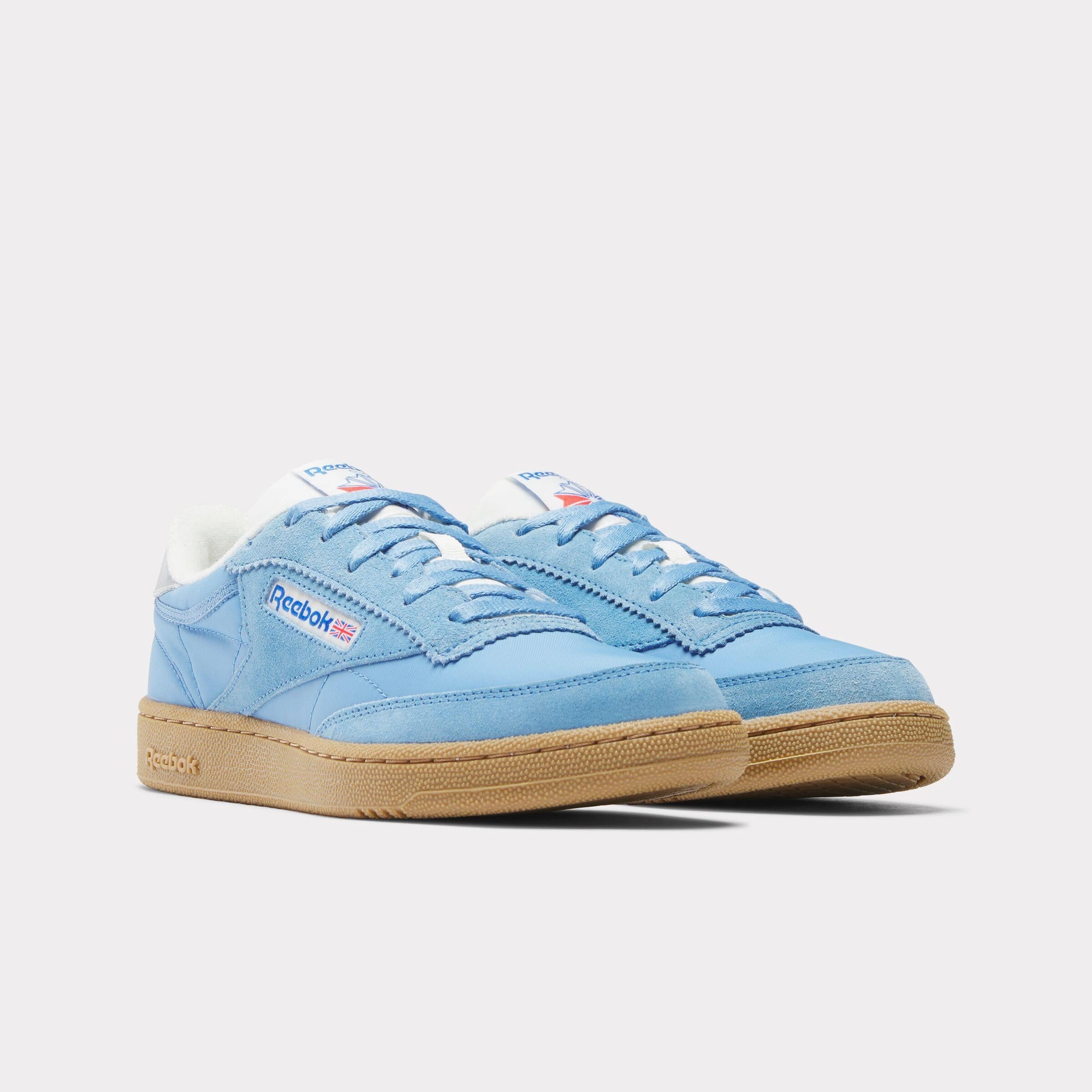 Reebok Footwear Men Club C 85 Shoes ESSENTIALBLUE/CHALK/GUM Comfort Walk