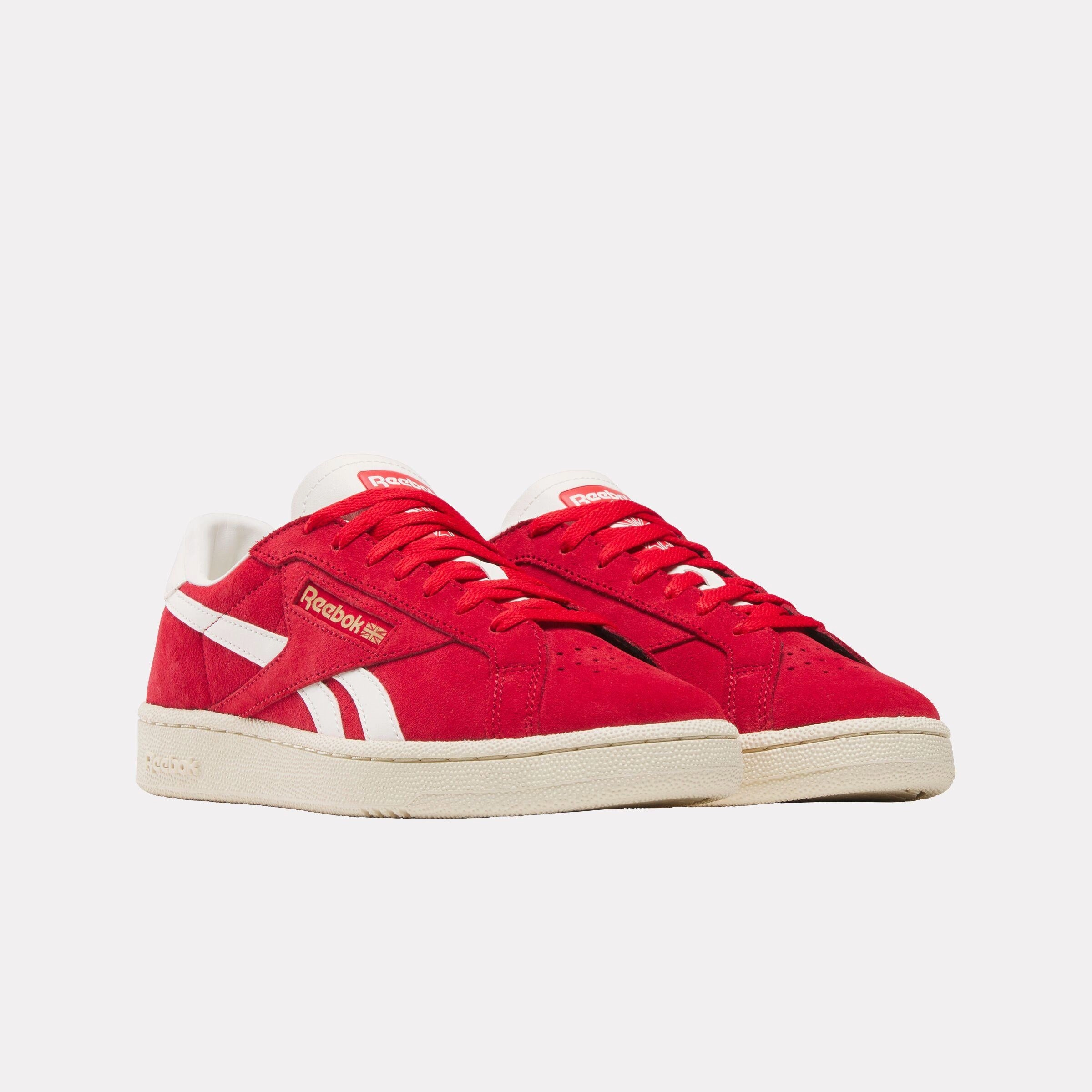 Reebok Footwear Men Club C Grounds UK Shoes VECTORRED/PAPERWHITE/CHALK Trendy Step