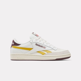 Reebok Footwear Men Club C Revenge Shoes CHALK/GRITGOLD/BLACKCHERRY Easy Clean Practical Walk