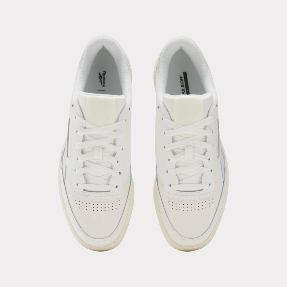 Reebok Footwear Men Club C Revenge Shoes CHALK/VINTAGECHALK/MOON Fresh Step