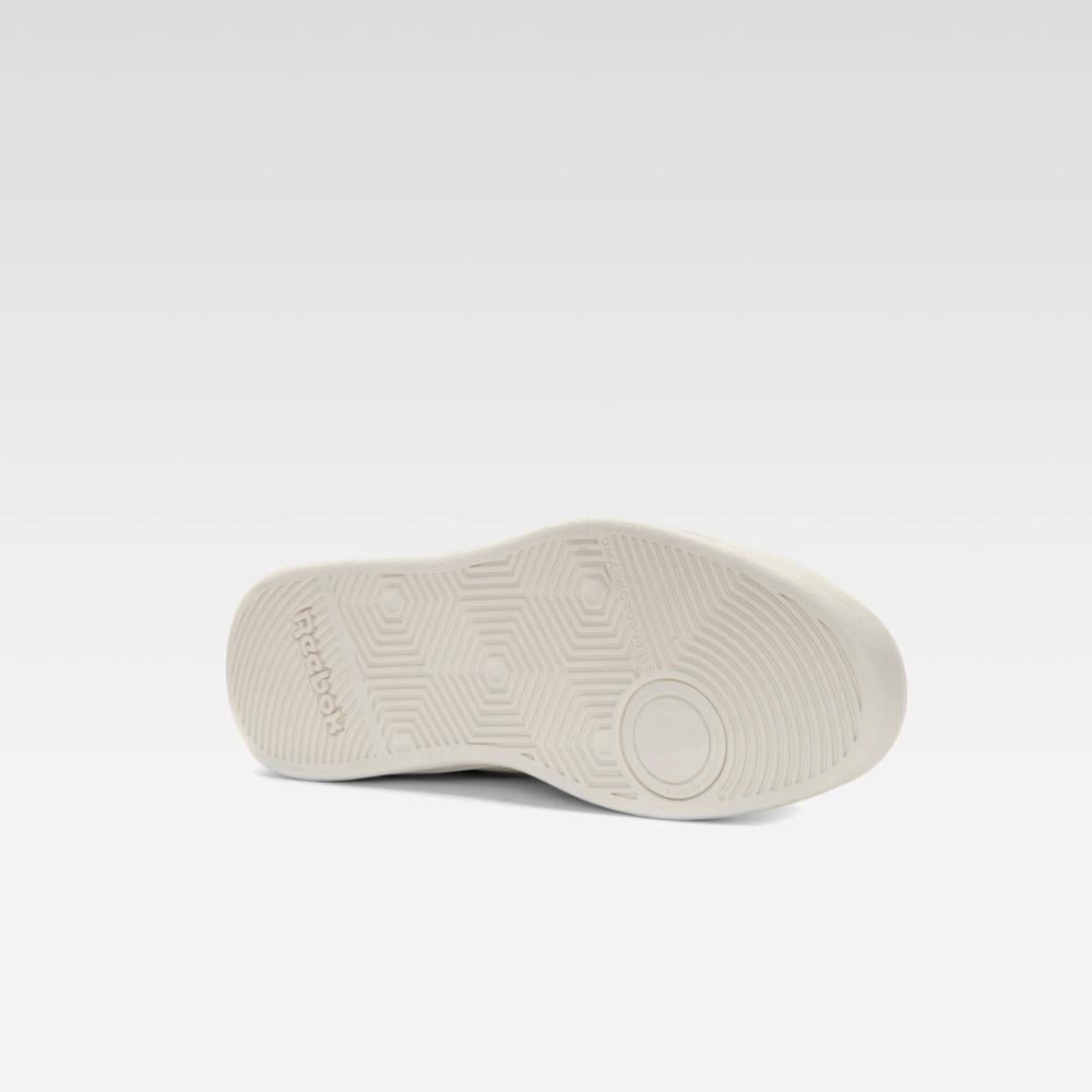 Reebok Footwear Men Court Advance Clip Shoes CHALK/PUGRY4/CBLACK Easy Slip-On