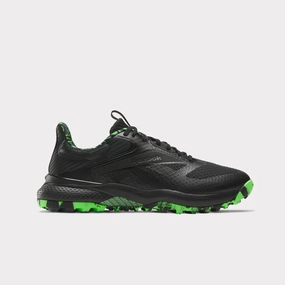 Stride Focus Reebok Footwear Men Nano Golf Shoes BLACK/SOLAR LIME