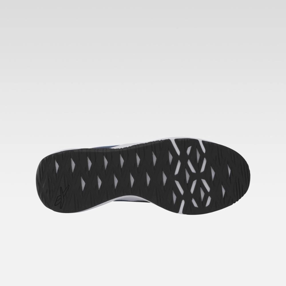 Reebok Footwear Men NFX Training Shoes BLUSLA/CBLACK/FTWWHT Smooth Impact