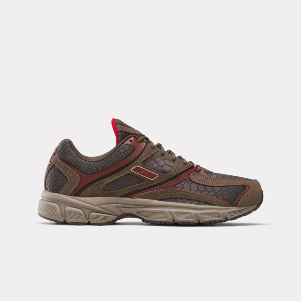 Wide fit Reebok Footwear Men Premier Trinity Shoes BROWN/BROWN/RED
