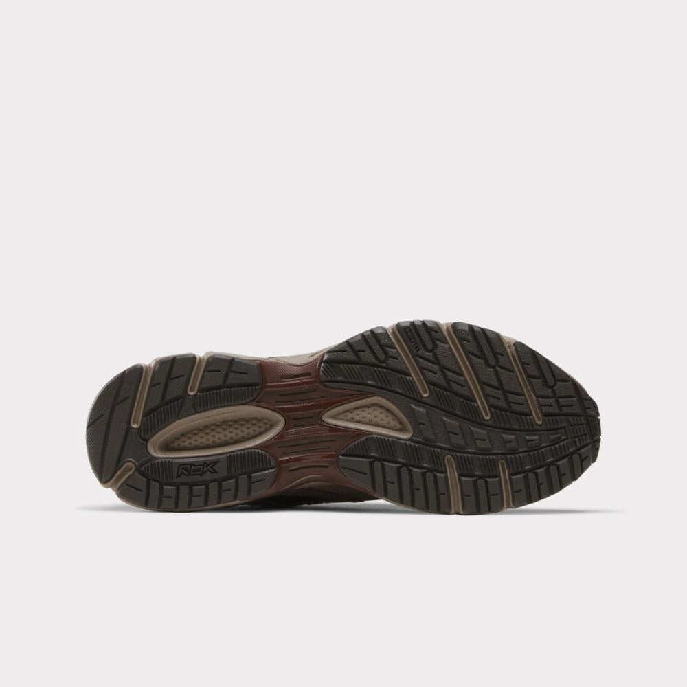 Reebok Footwear Men Premier Trinity Shoes BROWN/BROWN/RED Air Flow