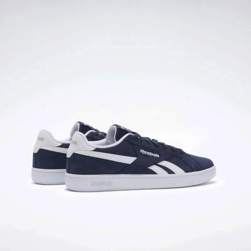 Reebok Footwear Men Reebok Court Retro Shoes VECTORNAVY/BLACK/FTWRWHITE Soft cushion