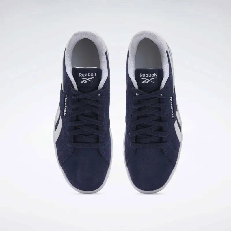 Reebok Footwear Men Reebok Court Retro Shoes VECTORNAVY/BLACK/FTWRWHITE Soft cushion