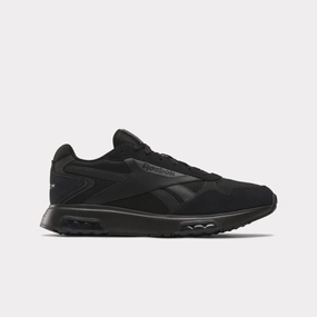 Heel Hug Adjustable Fit Reebok Footwear Men Reebok Glide DMX Shoes BLACK/BLACK/GREY 6