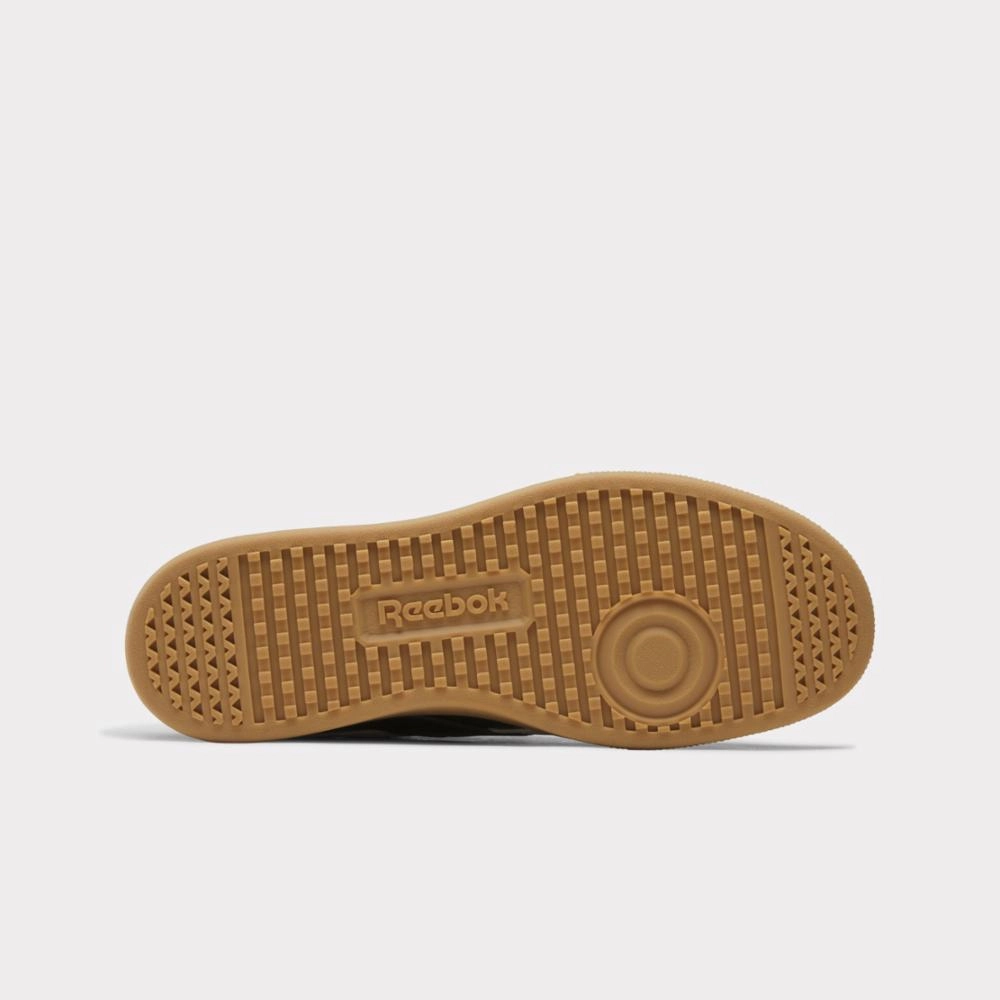 Reebok Footwear Men Reebok Smash Edge Shoes BLACK/WHITE/GUM Soft Walk-In Comfort