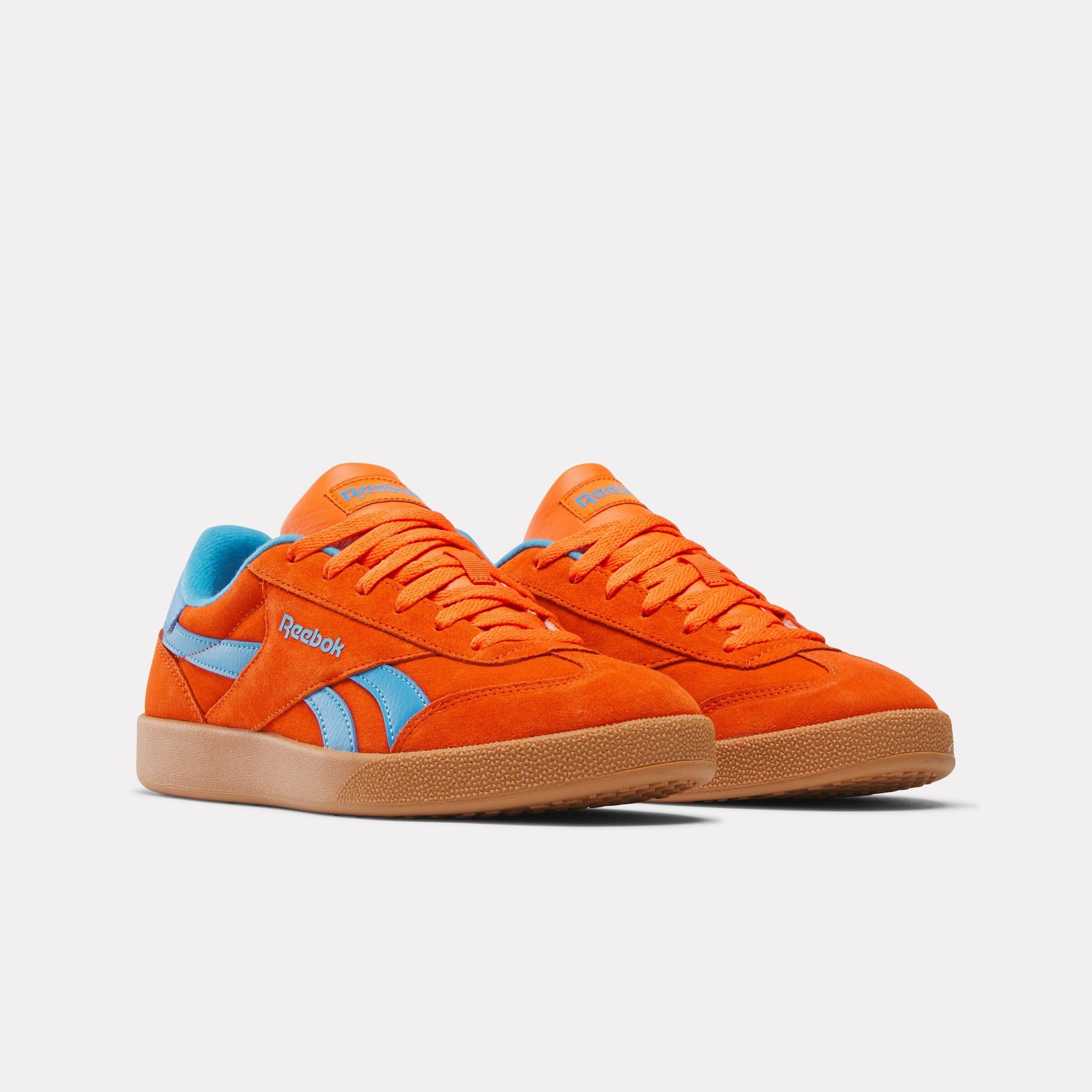 Reebok Footwear Men Smash Edge Shoes ELECTRICAMBER/RECOVERYBLUE/GUM Everyday Wear