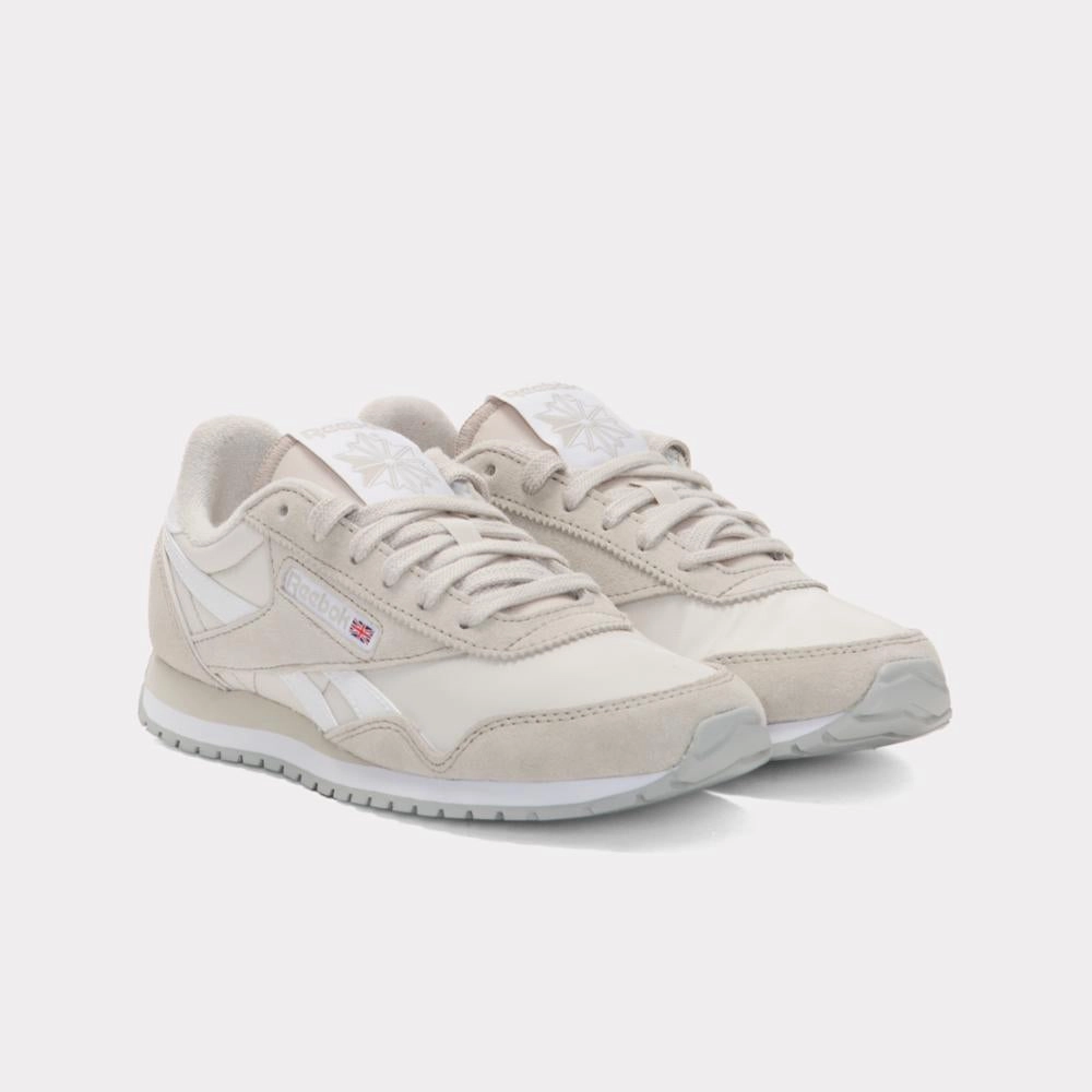 Reebok Footwear Women Classic AZ Shoes SPORT BEIGE/SPORT BEIGE/WHITE Urban Step Comfort