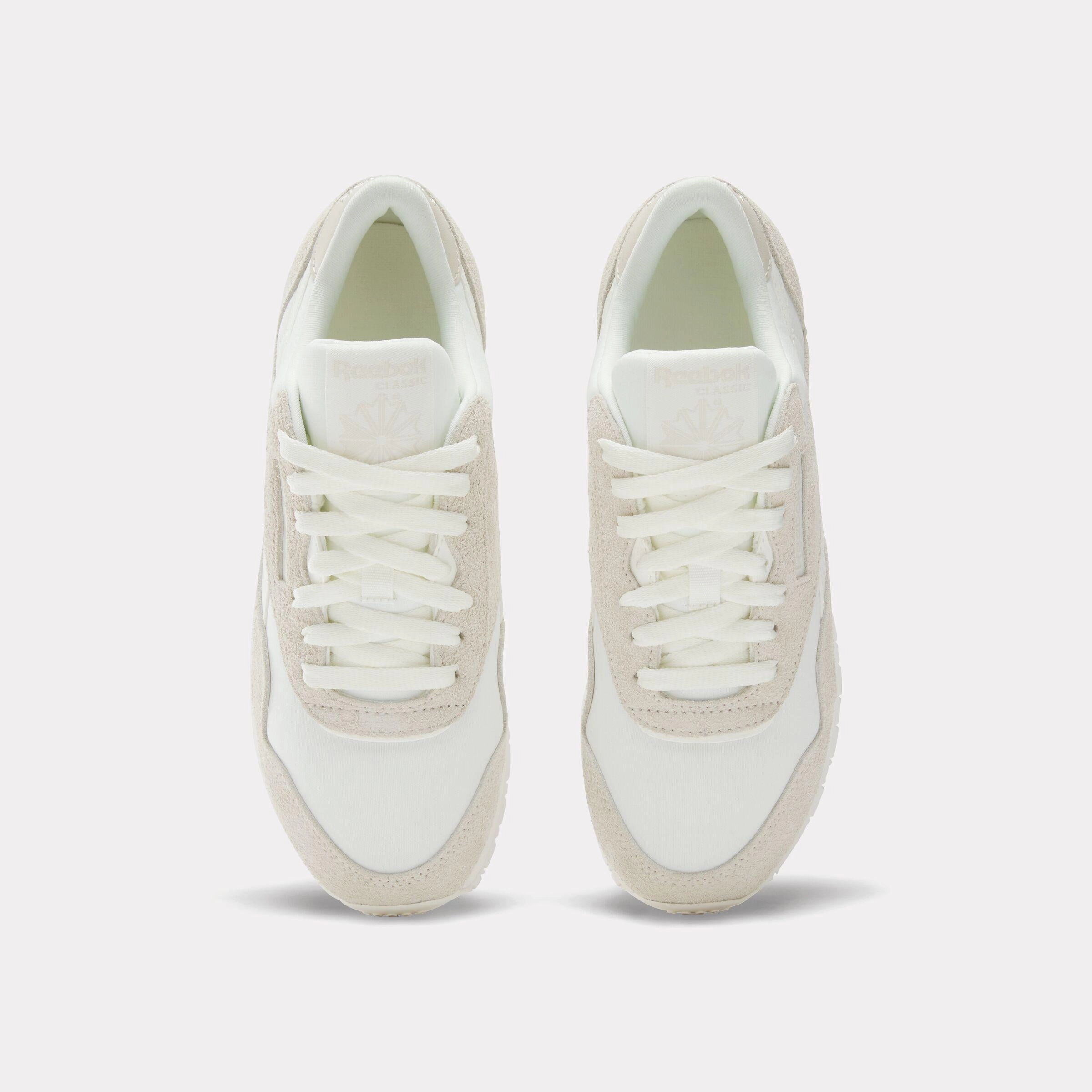 Reebok Footwear Women Classic Nylon Shoes SAND/SAND/CHALK Minimalist Look