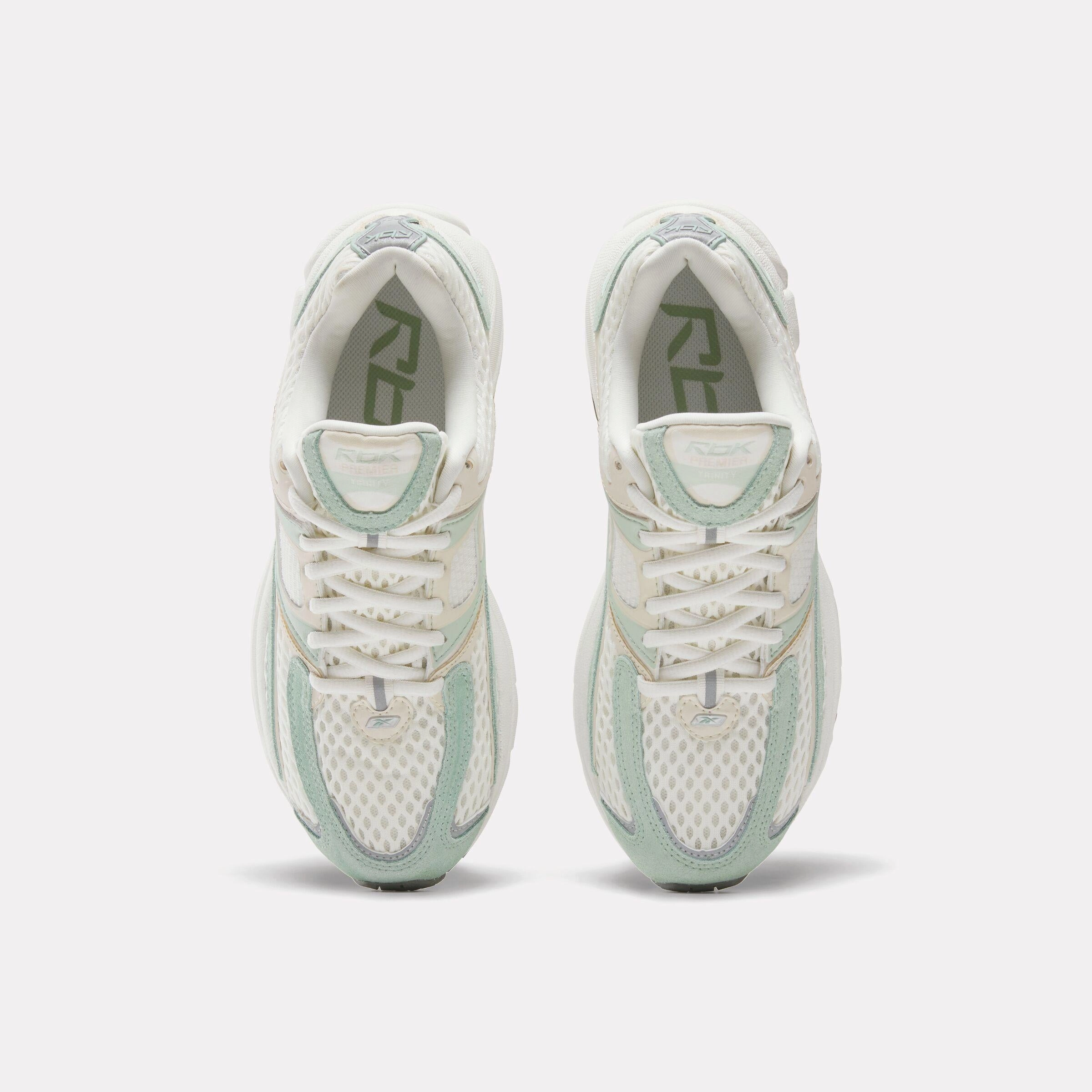 Reebok Footwear Women Premier Trinity Shoes CHALK/LIGHT SAGE/SAND Urban Step-In-Out
