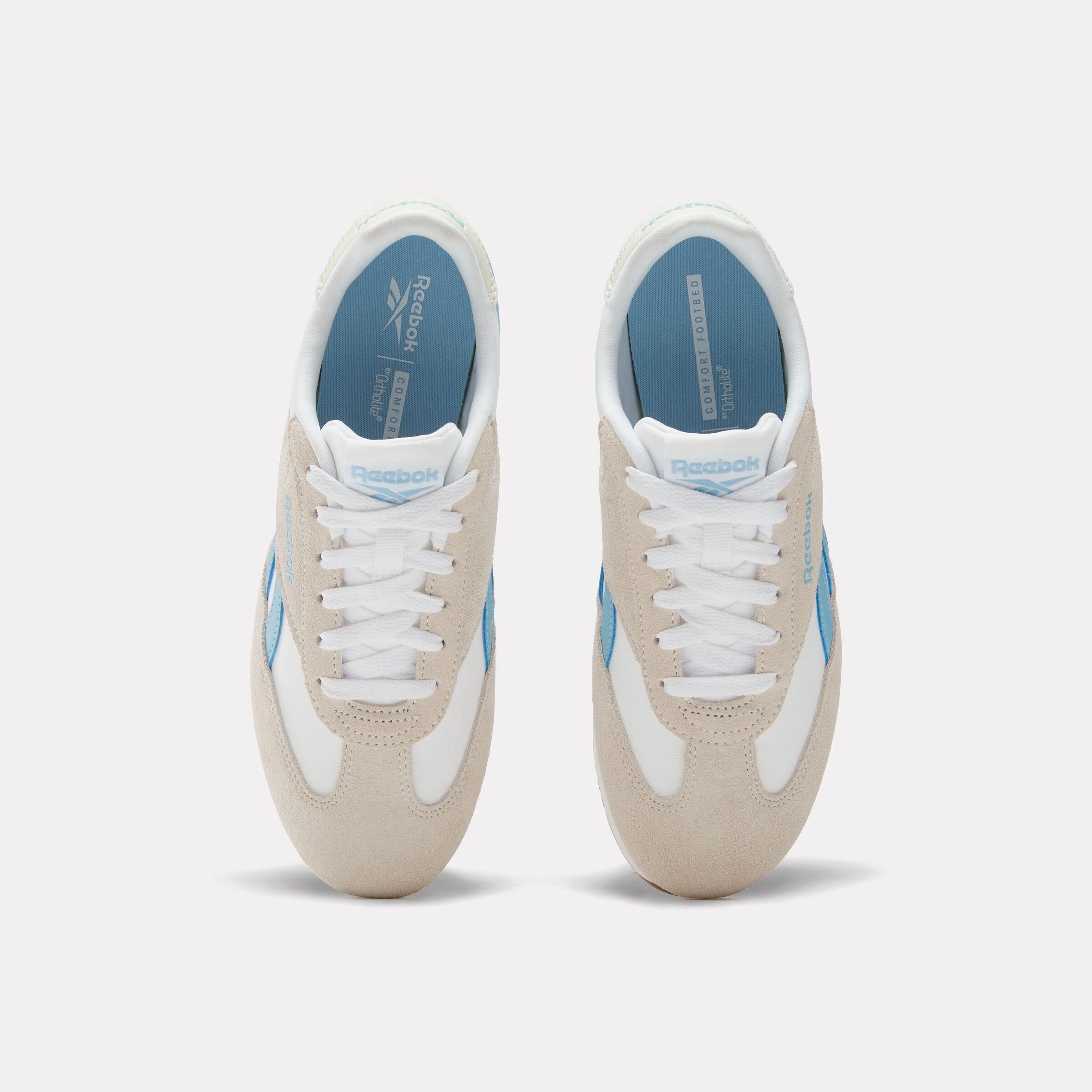 Reebok Footwear Women World 70 Shoes WHITE/BLUE/CHALK Smart Flow