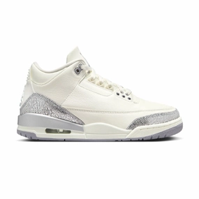 Wmns Air Jordan 3 Retro 'Sail Cement Grey' Dynamic Sole